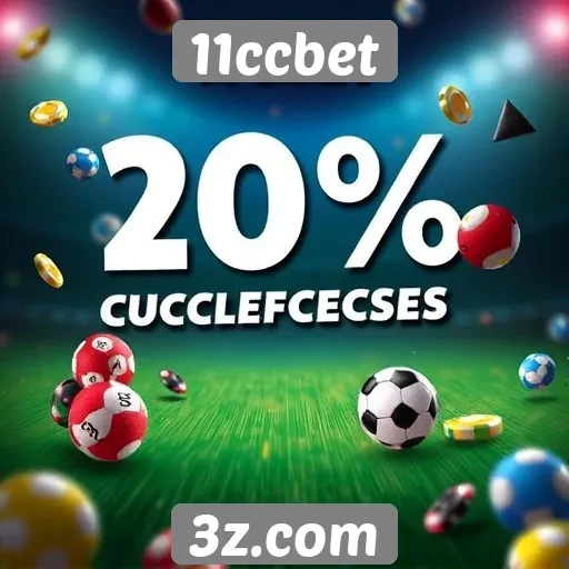 Ofertas promocionais disponíveis na plataforma 11ccbet
